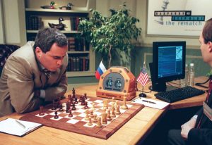 Kasparov VS Computer that Calculates 200 MILLION POSITIONS PER