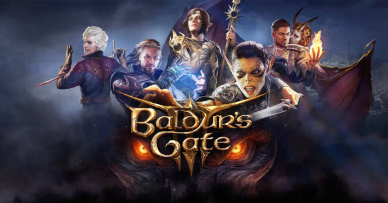 Baldurs Gate 3, review, title screen, PC