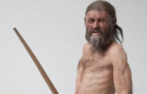 Ötzi, research, technology, dark-skinned, balding, 