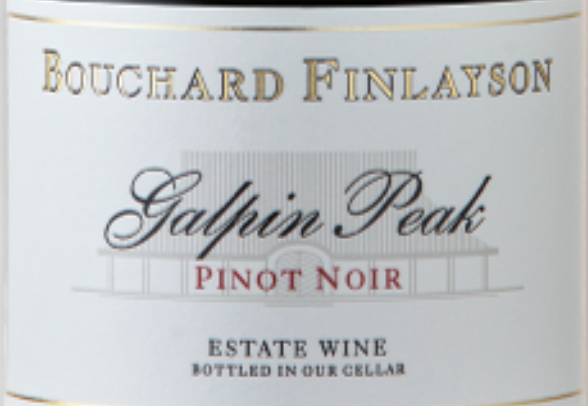 Galpin Peak Bouchard Finlayson, Wine, Pinot Noir 2021